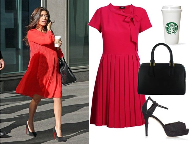 STYLIZACJE sióstr Kardashian: sukienka-Midori Feminine Fashion/midori.pl, buty, torebka-Menbur/menbur.pl, dodatki-TK Maxx