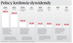 Polscy królowie dywidendy: Rekordzista dostał 780 tys. zł za każdy dzień
