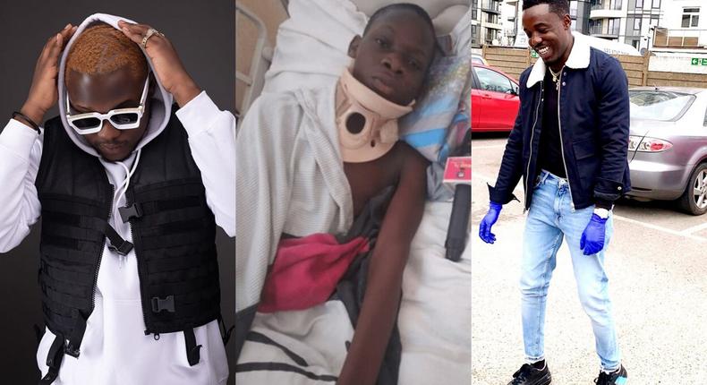 Criss Waddle on Medikal's injured fan