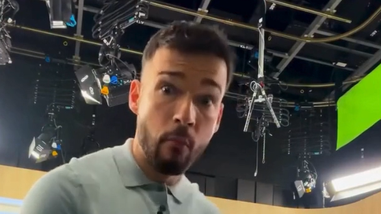 Moderátor počasia Vratko Sirági. 