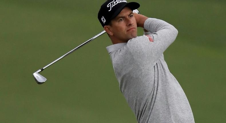 Adam Scott of Australia hits a shot during the pro-am round for The Honda Classic at PGA National Resort & Spa - Champions Course on February 22, 2017 in Palm Beach Gardens, Florida