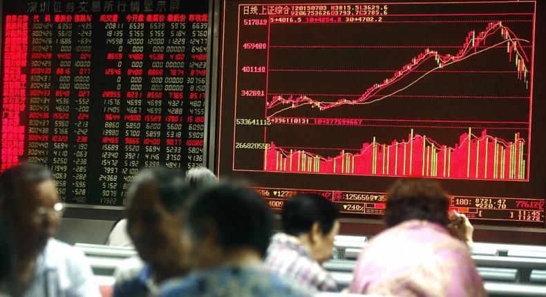 China stocks rise for 4th day, property shares jump again