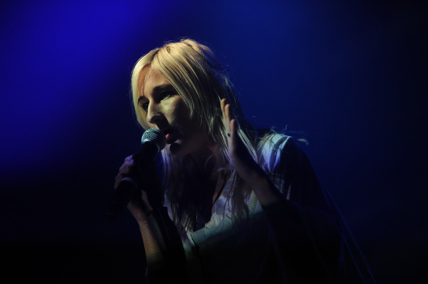 Zola Jesus na Electronic Beats Festival (fot. Artur Rawicz/Onet.)