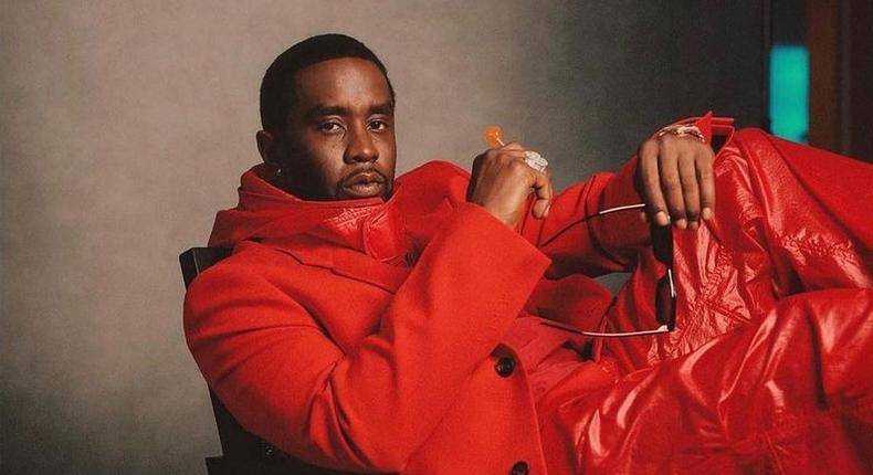 American rapper and entrepreneur Sean Love 'Diddy' Combs