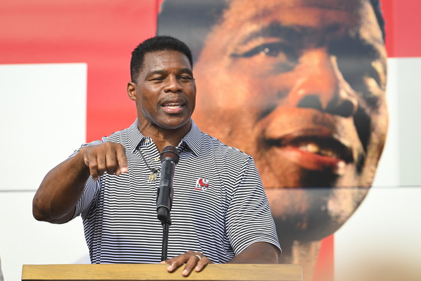 Republikański kandydat do Senatu Herschel Walker