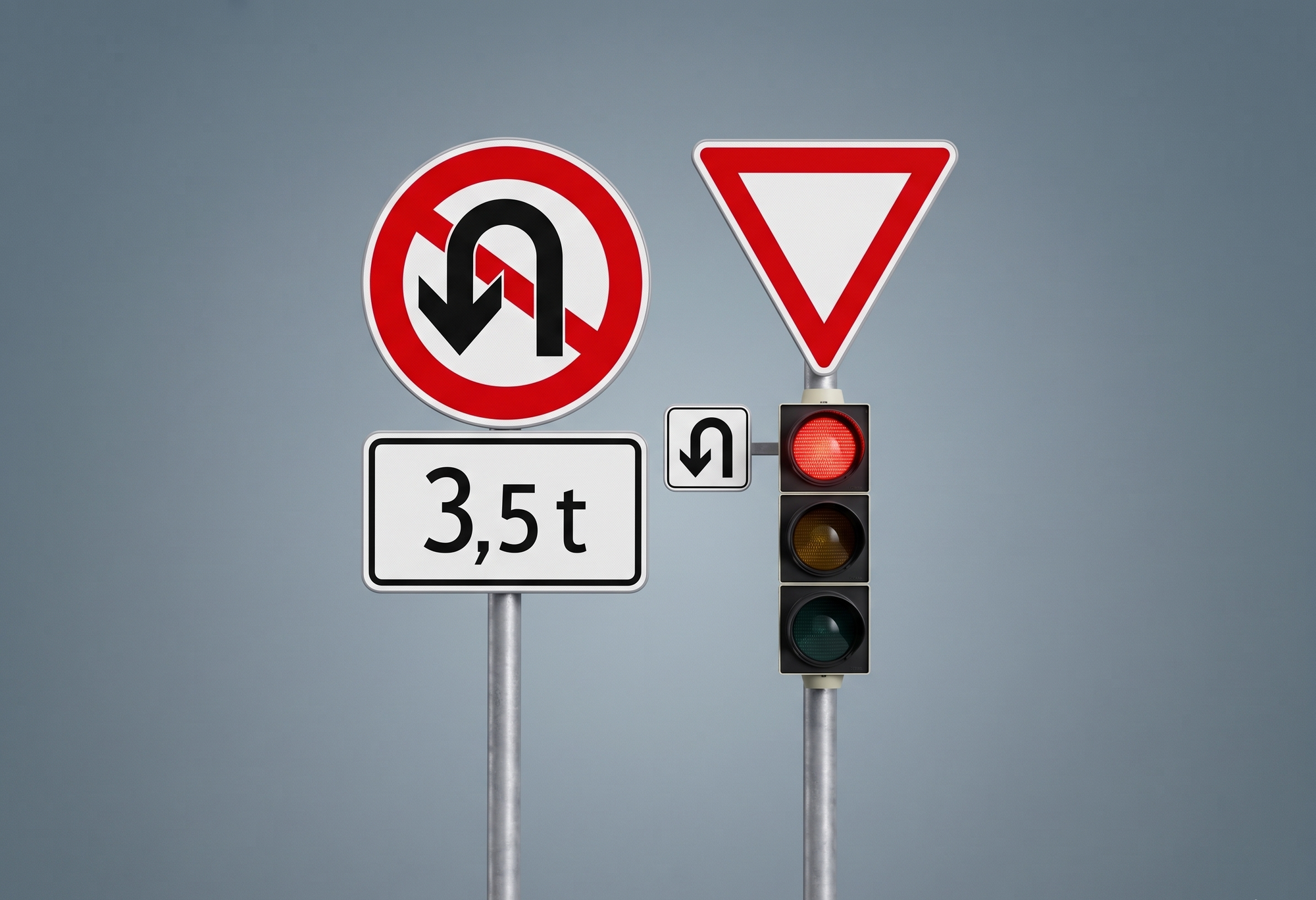 Semafory s početnými dopravnými značkami vedia zneistiť aj skúsenených vodičov.