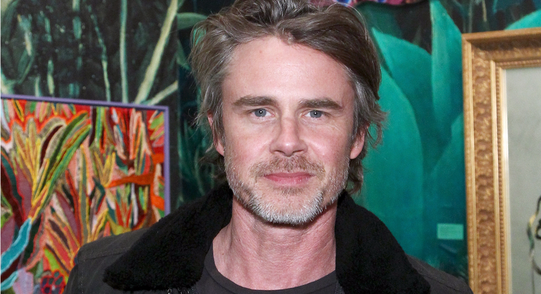 Sam Trammell at the Art Los Angeles Contemporary 2017 Opening Night on January 26.