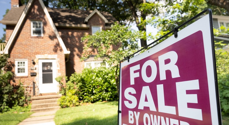 The housing market may be on the rebound at last.Saul Loeb/AFP/Getty Images