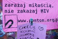 HIV plakat kampania informacyjna