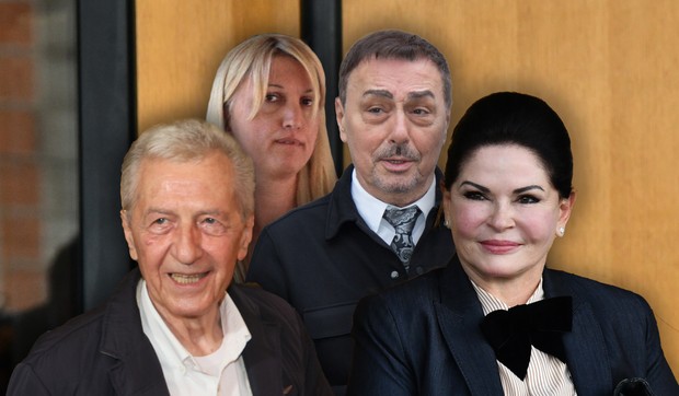 Ljiljana Jevremović, Dragan Kojić Keba, Miroslav Ilić i Mirjana Antonović