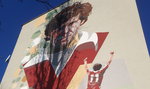 Mural z podobizną Włodzimierza Smolarka oficjalnie zaprezentowany. Tuż obok stadionu Widzewa Łódź