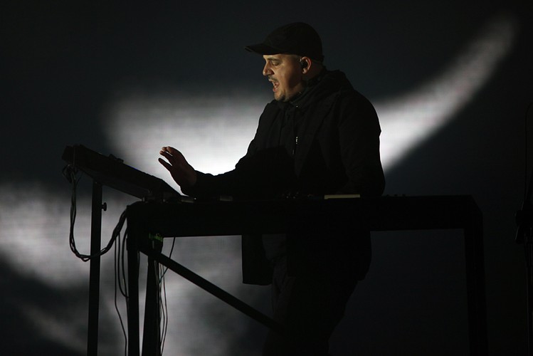 Moderat na festiwalu Open'er 2017. 30.06.2017