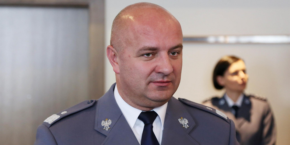 Generał Mariusz Dąbek będzie pełnił obowiązki komendanta policji.