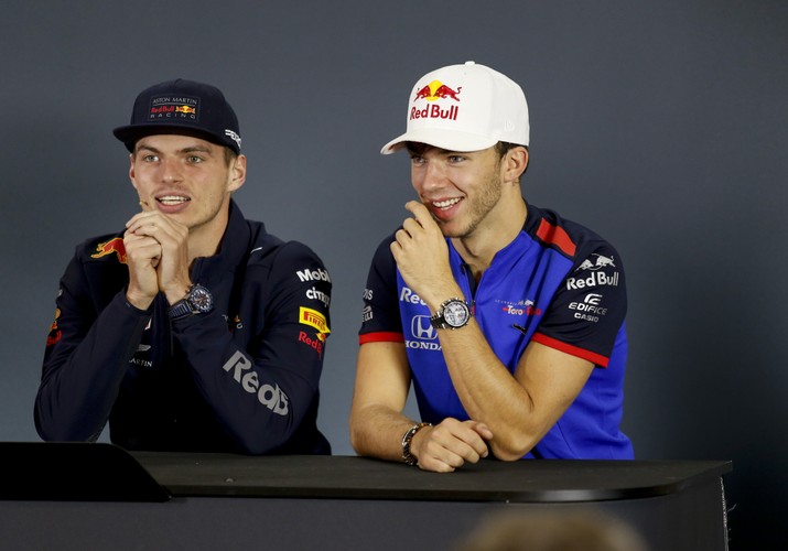 Red Bull Racing: Max Verstappen, Pierre Gasly