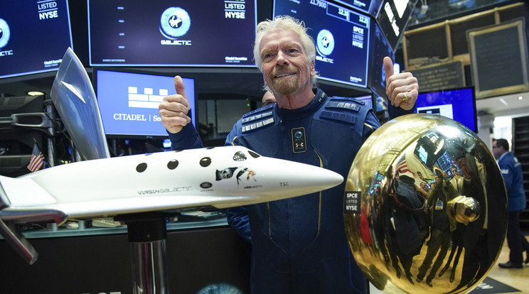 Richard Branson hamarabb megy az űrbe /Fotó: GettyImages