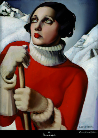 Tamara Łempicka - "Saint-Moritz" (1929 r.) 
