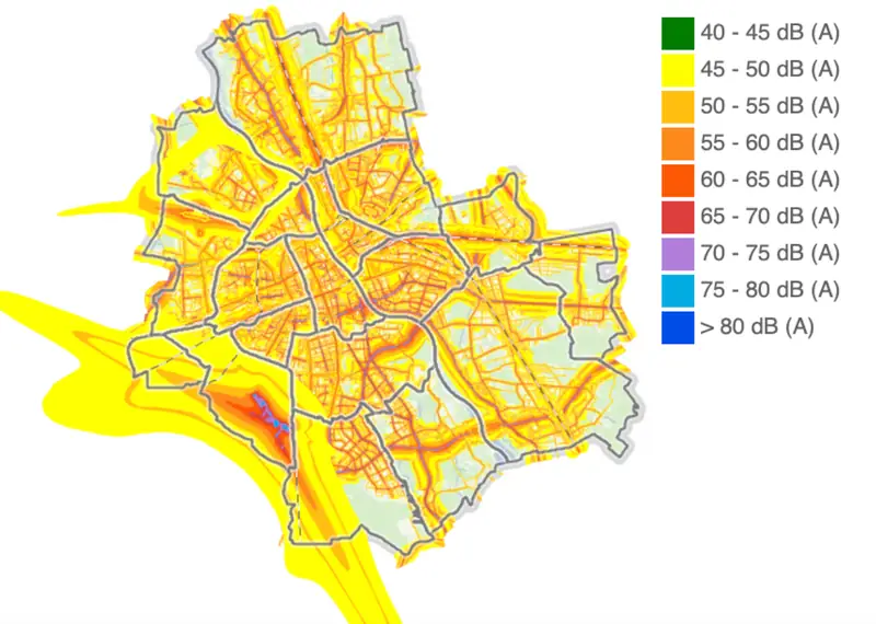 Mapa akustyczna Warszawy