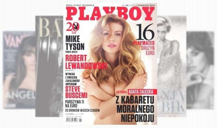 Agata Załęcka Playboy 2012