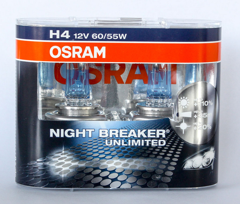 Osram Night Breaker Unlimited +110% cena 120 zł/komplet
