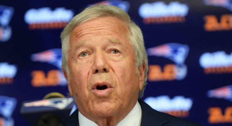 robert kraft patriots