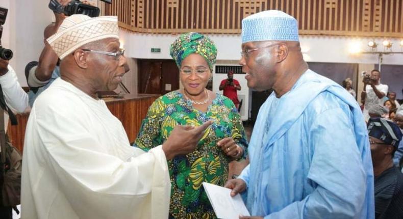 APC says Obasanjo is  lobbying America authorities to withdraw Atiku’s entry ban