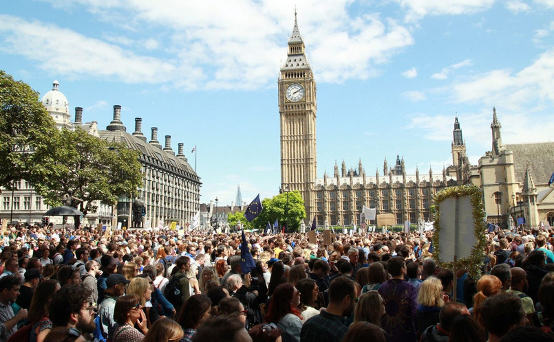 Demonstracja przeciw Brexitowi