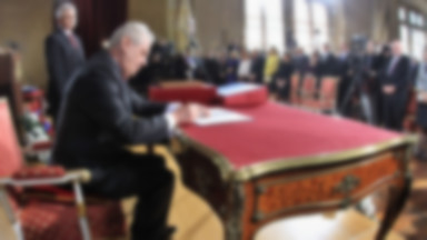 Czechy: błąd w tekście przysięgi prezydenckiej