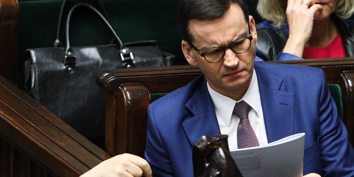 Premier Mateusz Morawiecki