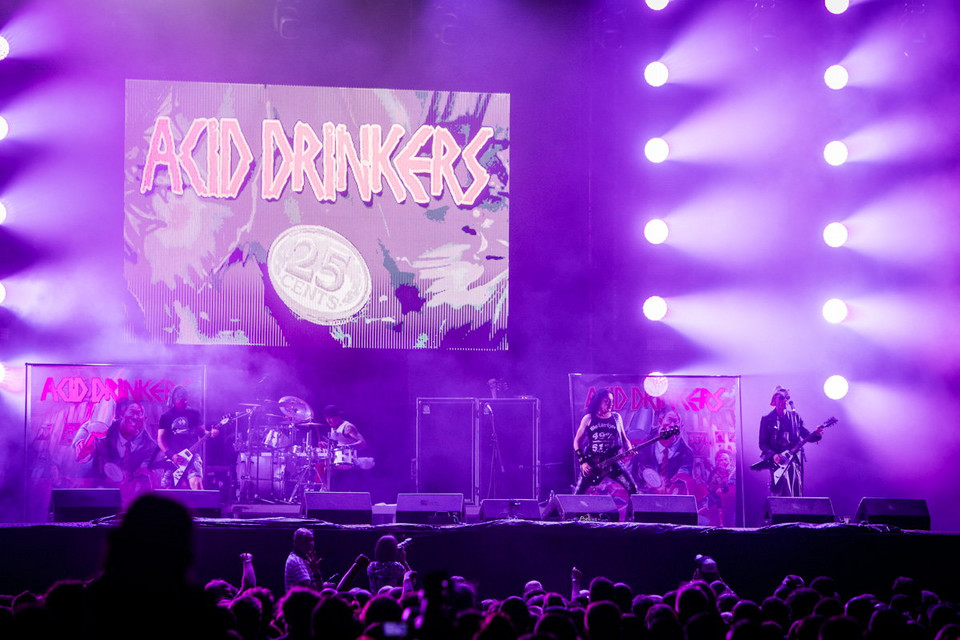 Acid Drinkers na Jarocin Festiwal 2015