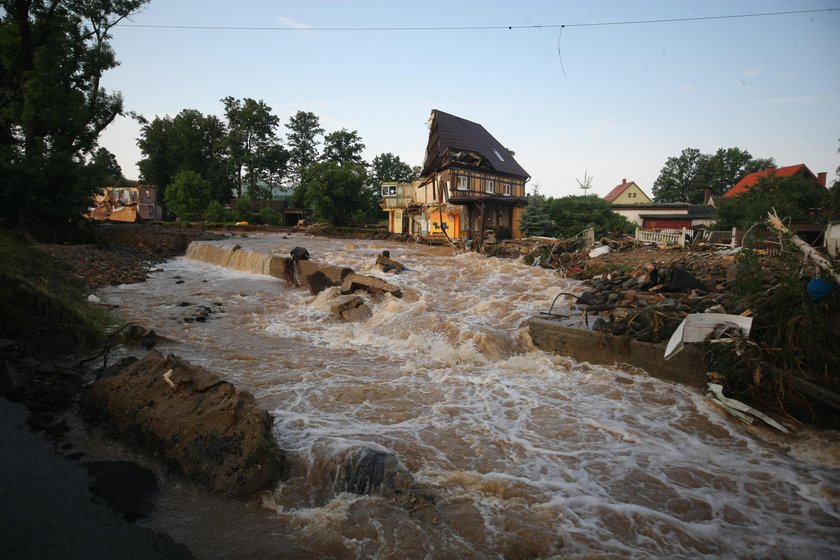 Wielka woda zniszczyła Bogatynię w 2010 roku