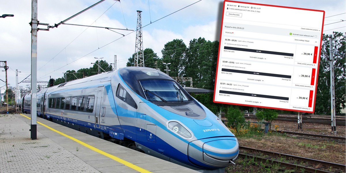 Po podwyżkach w Intercity podróże międzymiastowe są u nas często droższe niż w Niemczech.