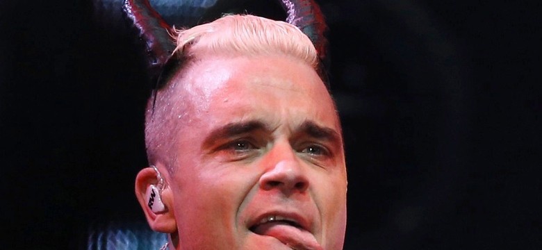 Robbie Williams to diabeł wcielony. Zobaczcie sami! [ZDJĘCIA]