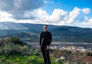 Muškarac sa Balkana - ilustracija