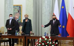 Trzaskowski po spotkaniu z Dudą: Pomagamy Ukraińcom jak możemy