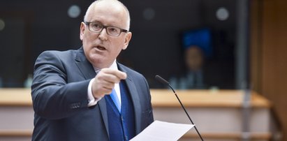 Timmermans nie odpuszcza. Brak porozumienia KE z Polską