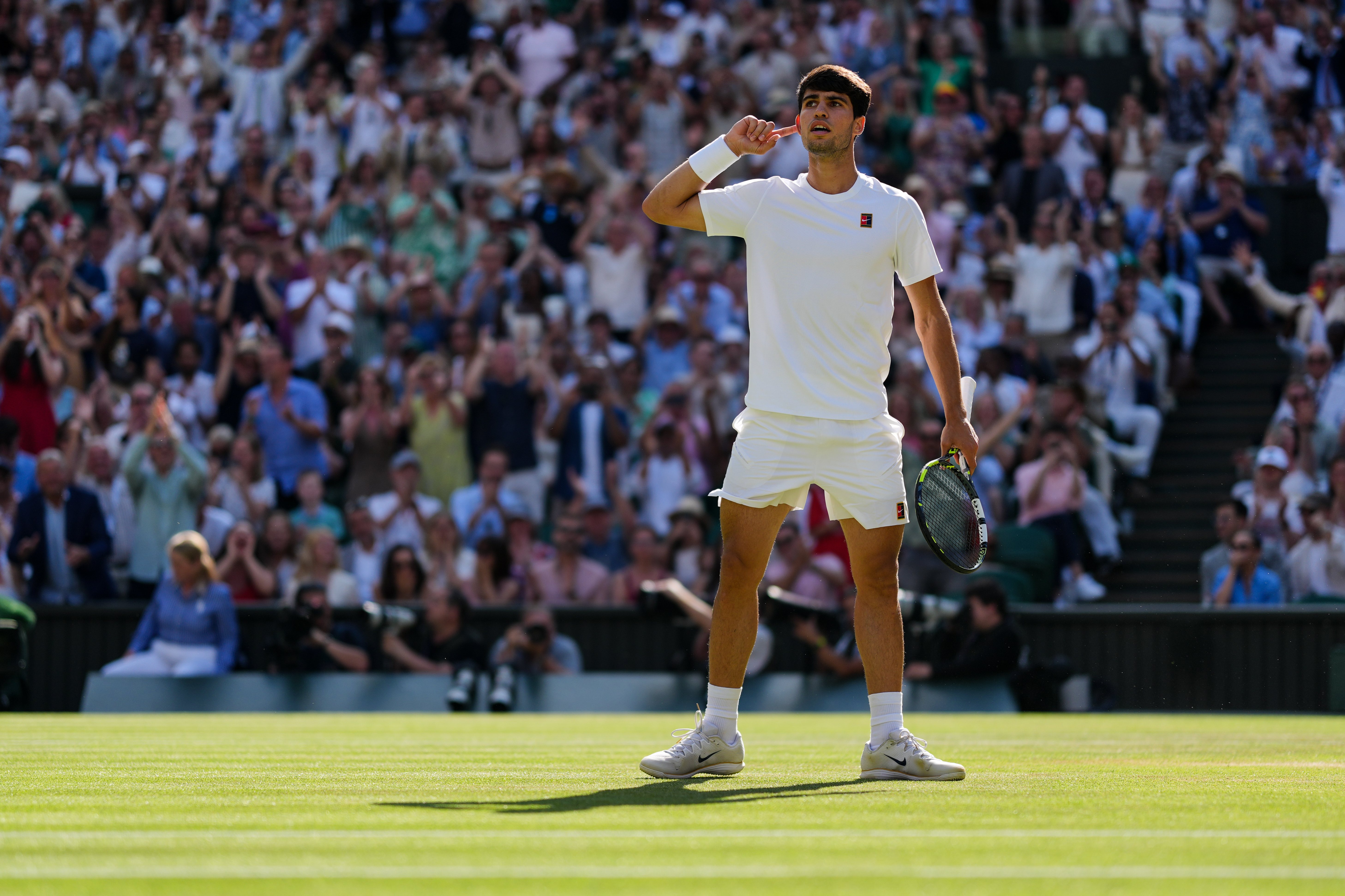 Sinner vence a Alcaraz en Wimbledon: "Estoy viviendo mi sueño"