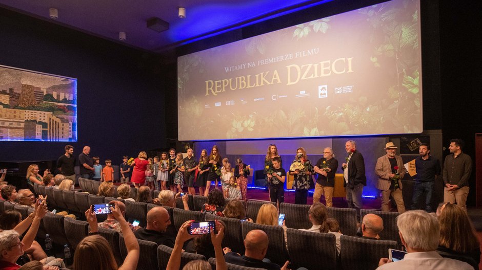 "Republika dzieci". Premiera filmu Kolskiego w łódzkim kinie [ZDJĘCIA]