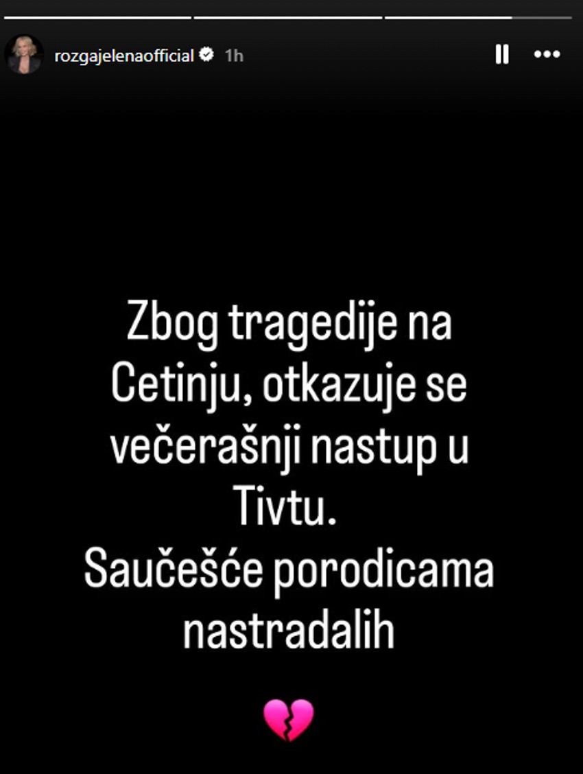 Jelena Rozga objava