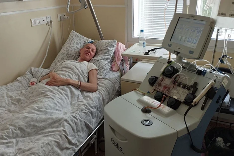 Mirjana u bolnici u Rusiji