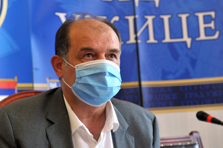 Gradonačelnik Užica Tihomir Petković