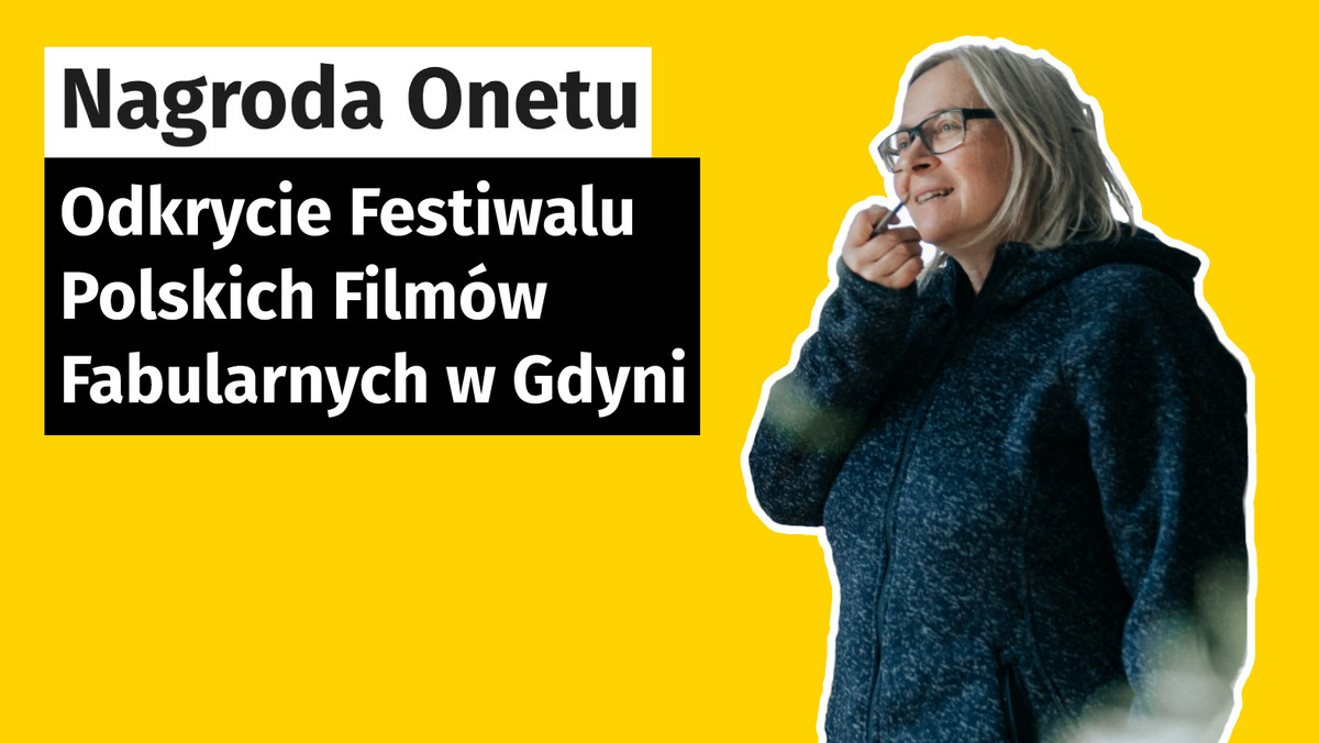 Beata Dzianowicz z nagrodą Onetu za film "Strzępy" na festiwalu w Gdyni