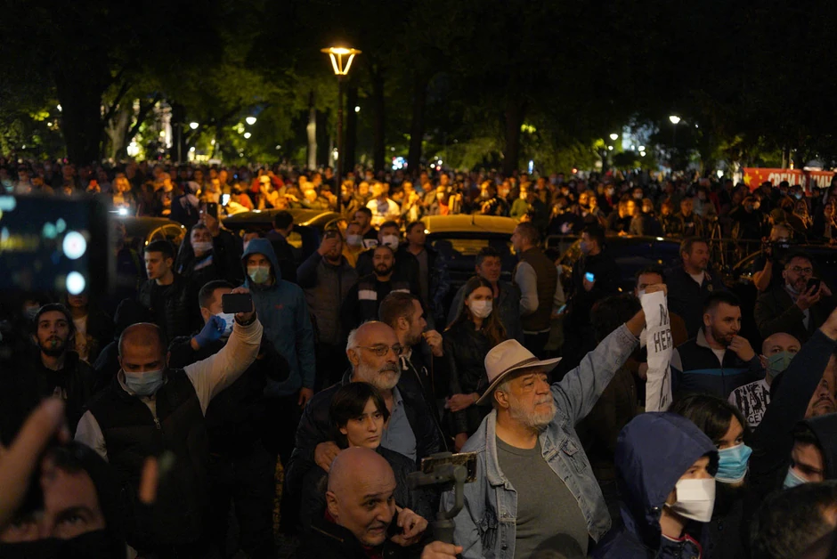 Okupljeni na Andrićevom vencu
