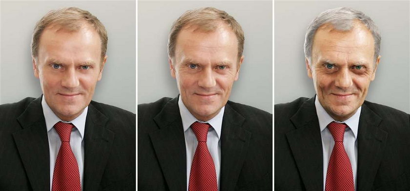 Tak się postarzeje Tusk za cztery lata! FOTO