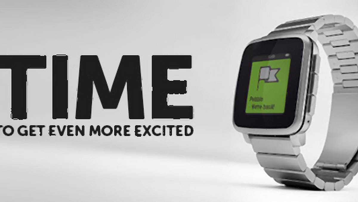 Pebble Time: Kolejna generacja e-papierowego smartwatcha z rekordem Kickstartera