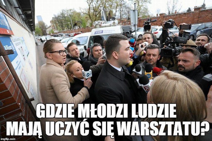 Internauci drwią z Misiewicza