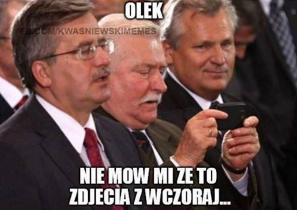 Memy z Aleksandrem Kwaśniewskim