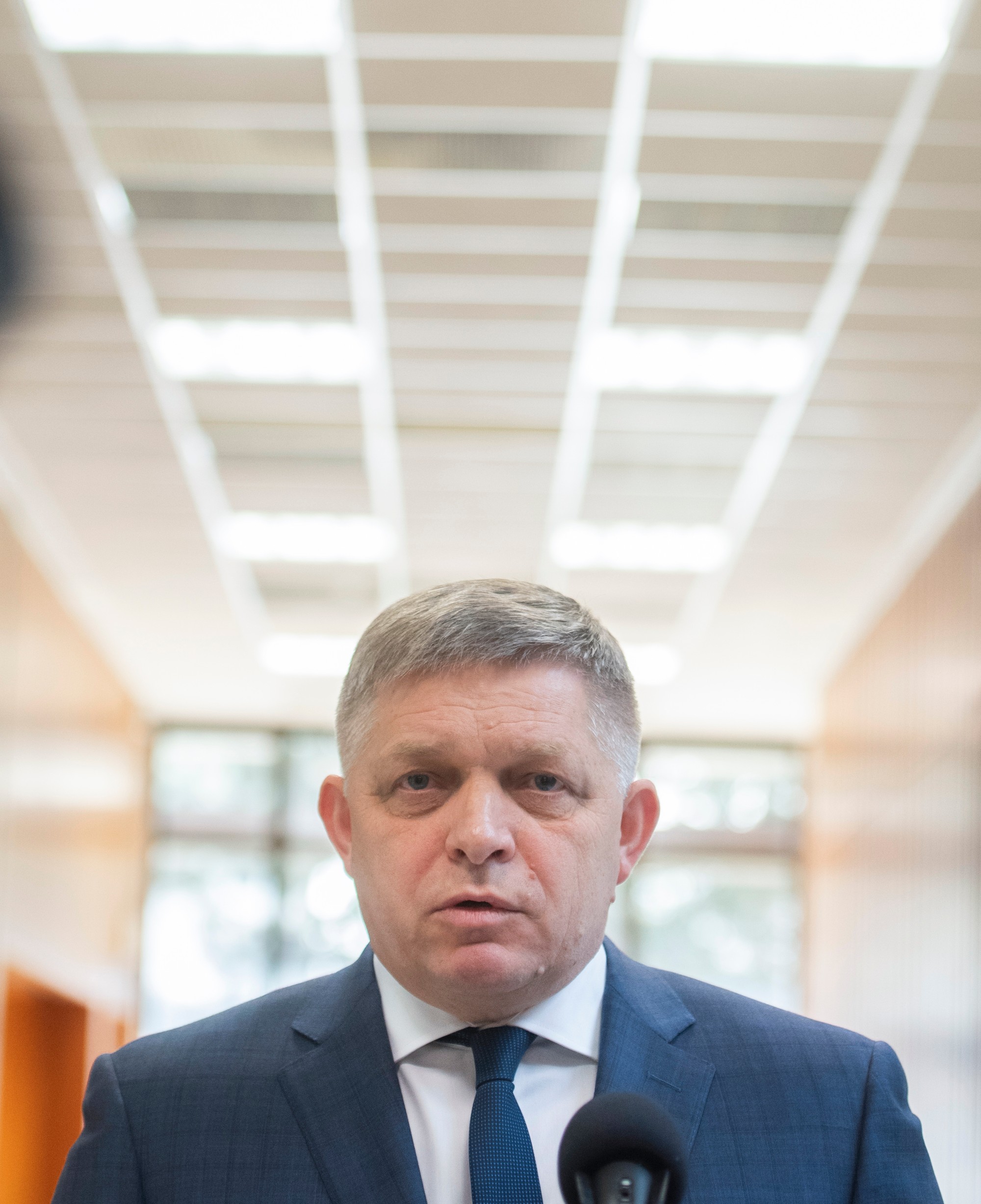 Premiér SR Robert Fico (Smer-SD).