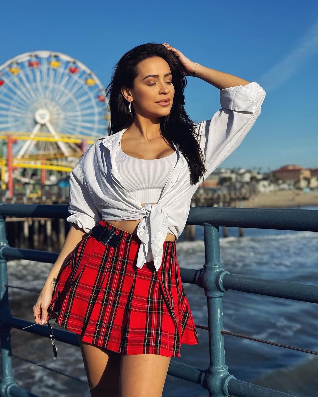 Dominika Mirgová v Los Angeles.