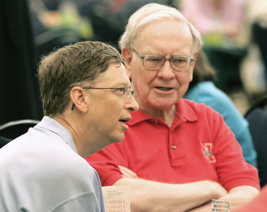 Gates i Buffett na turnieju brydżowym w Nebrasce