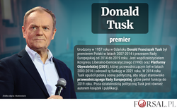 Kim jest Donald Tusk? Premier nowego rządu [BIOGRAM]